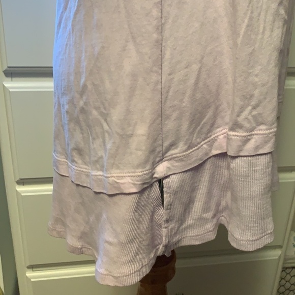 Mododoc tunic length tank top, ribbed bottom piece - Picture 4 of 11